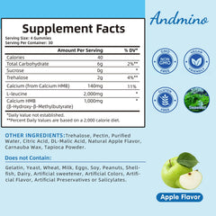 Andmino gummies texture showcases a pleasant chew over capsules.