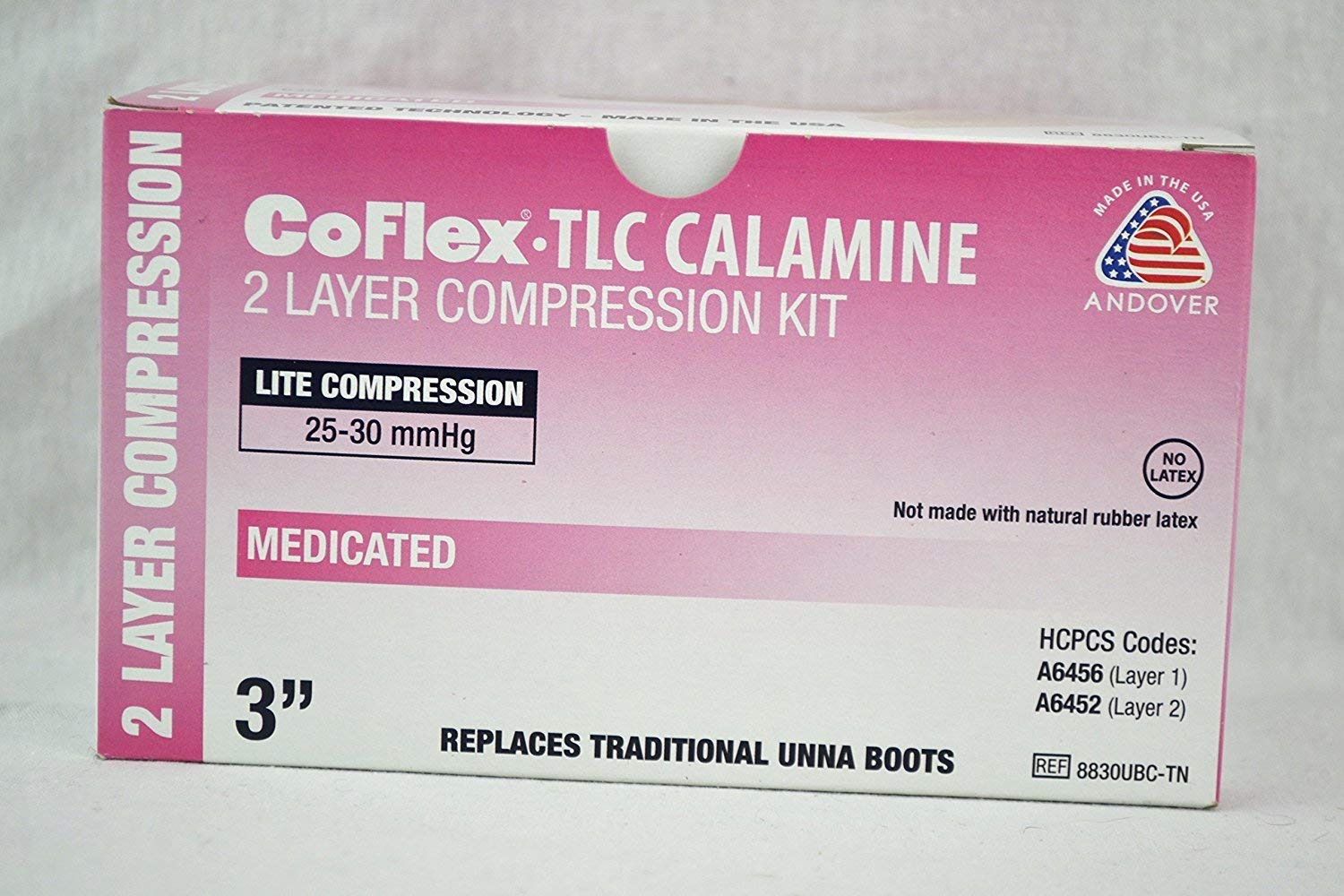 Andover Coflex UBC two-layer bandage kit for secure, adjustable compression during daily activities.