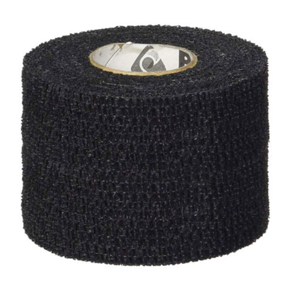 Andover PowerFlex Tape in black 2x6yd is a breathable cohesive wrap for everyday use.