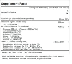 ANDREW LESSMAN Aloe Vera-200 bottle close-up highlighting concentrated GI support.