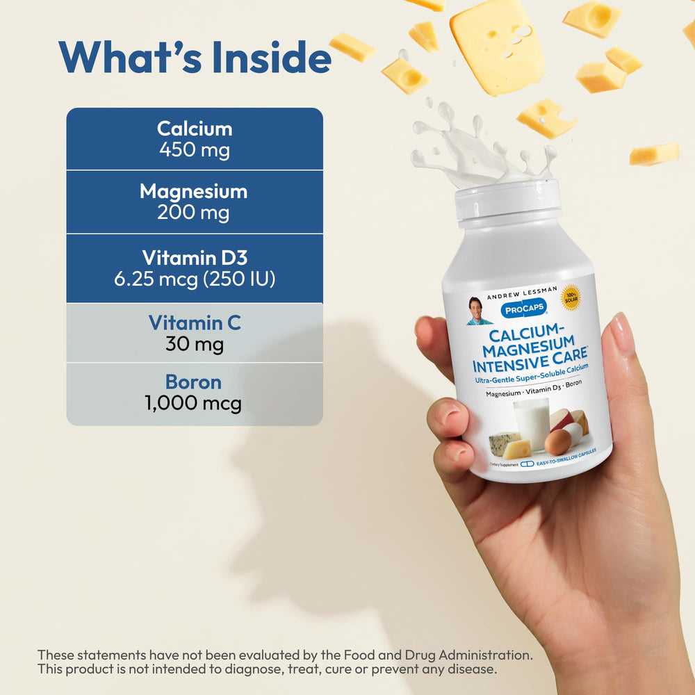 Ultra-fine micro-granulated powder shown for the Andrew Lessman formula.