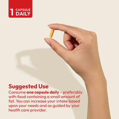 ANDREW LESSMAN CoQ10 recyclable bottle emphasizes eco-friendly packaging.