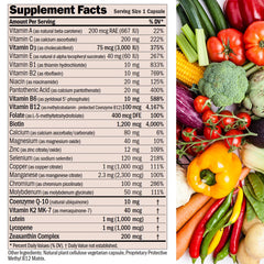 Andrew Lessman Essential-1 Nuonce Max capsules close-up, small and easy to swallow