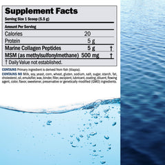 Andrew Lessman MSM bottle highlighting a 500 mg sulfur source for tissue support