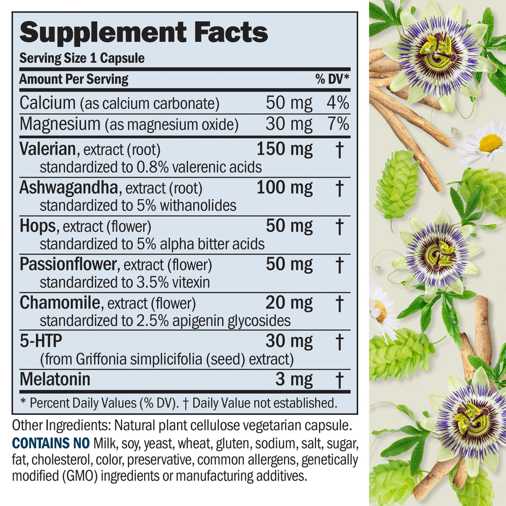 ANDREW LESSMAN Night Time 360 packaging shows allergen-free sleep formula