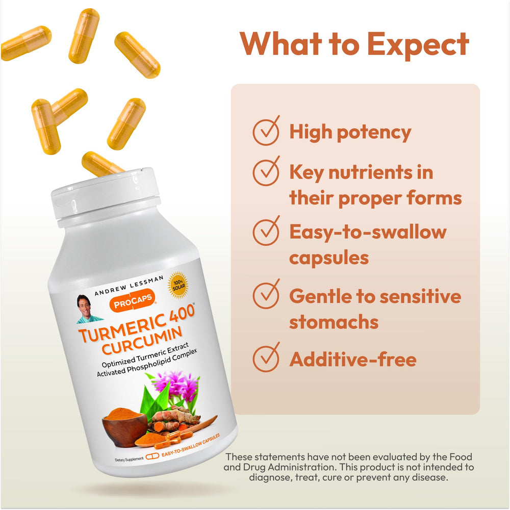 Label detail shows 95% curcuminoids and phospholipid complex.