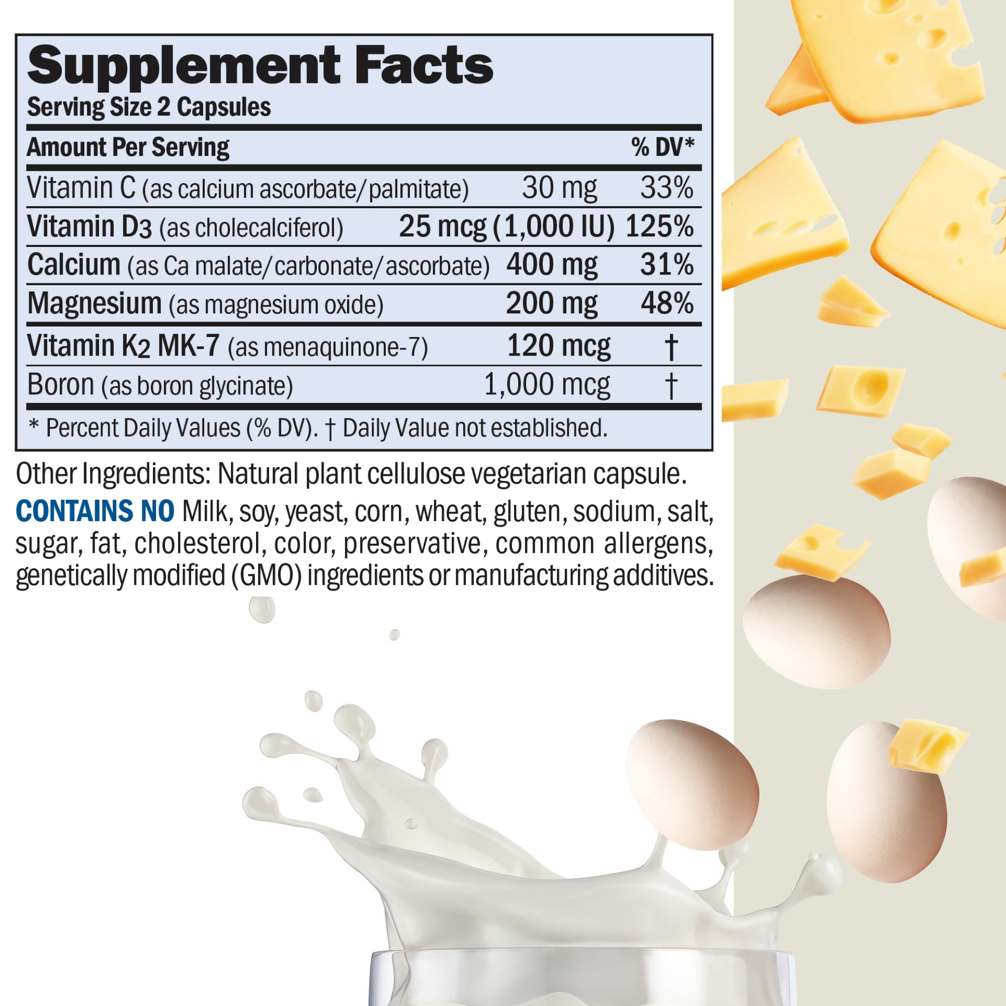 Andrew Lessman Ultimate Calcium-Magnesium capsules ready for gentle swallowing