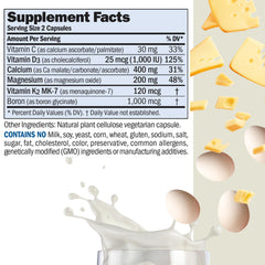 Andrew Lessman Ultimate Calcium-Magnesium capsules ready for gentle swallowing