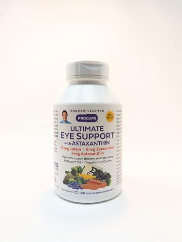 Ultimate Eye Support capsules arranged for convenient daily use