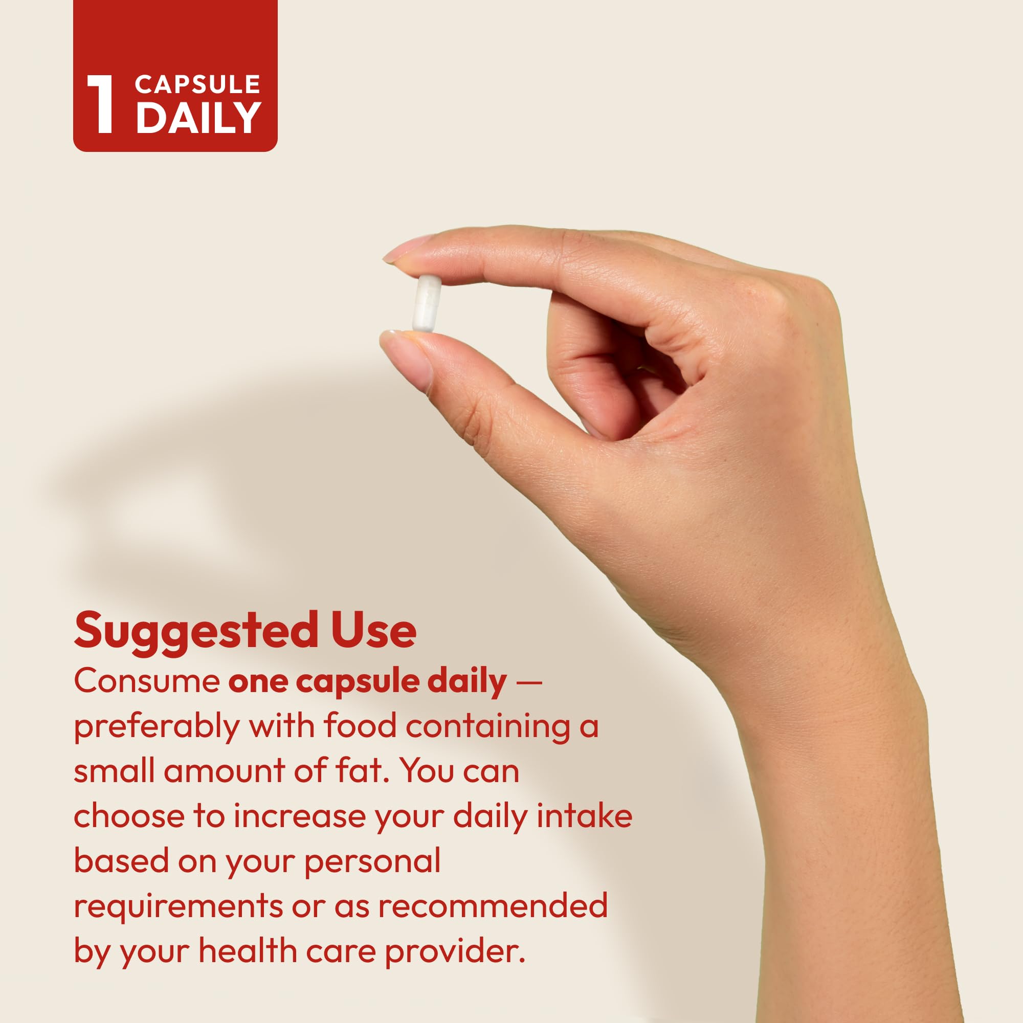 Vitamin D3 5000 IU with calcium and magnesium synergy from Andrew Lessman for absorption.