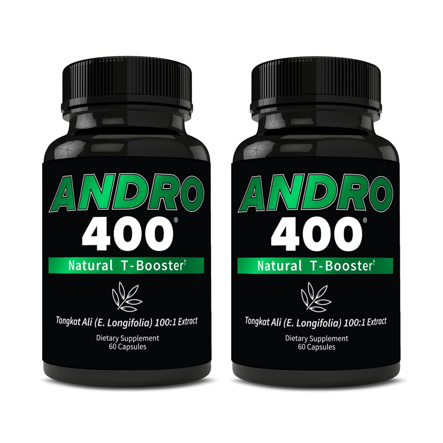Andro400 Tongkat Ali 100:1 extract bottle supports sustained energy and daily stamina.