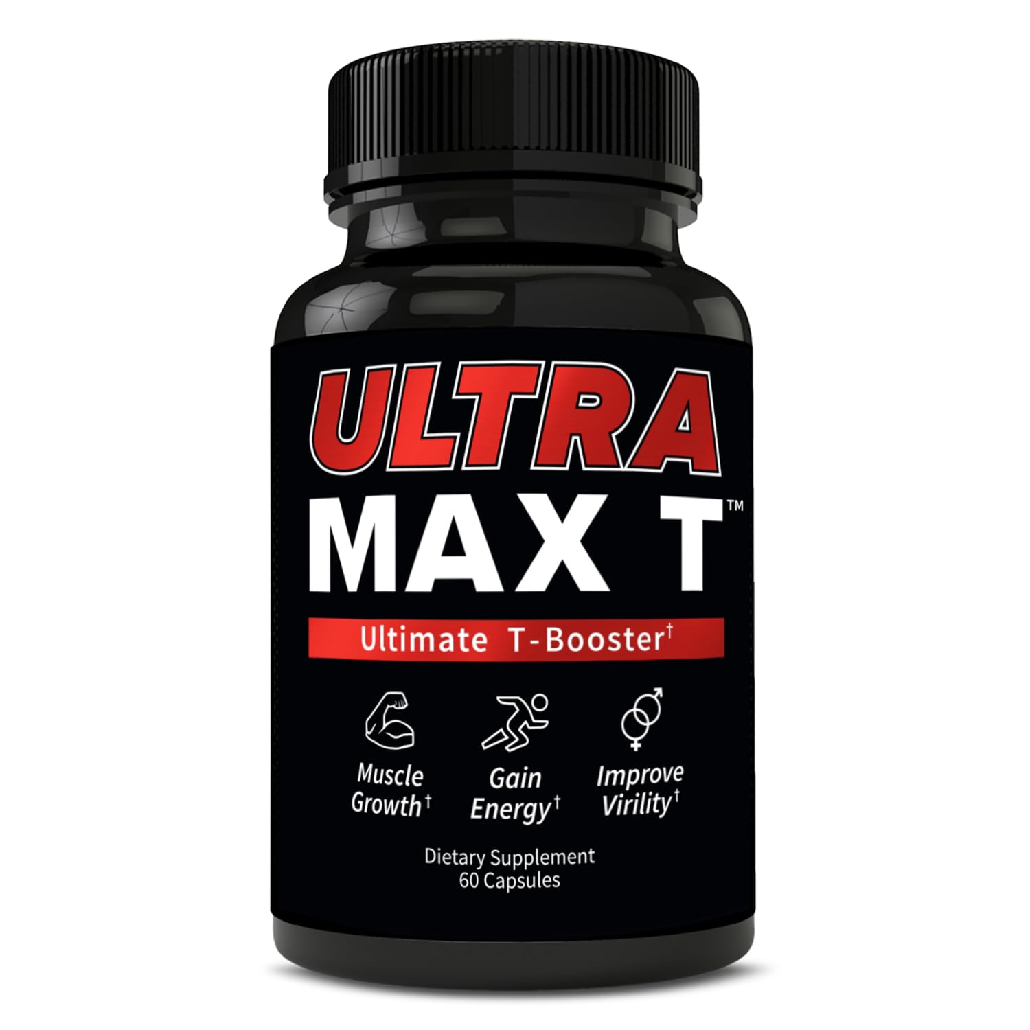 Andro400 Ultra Max T bottle front highlights lean muscle support