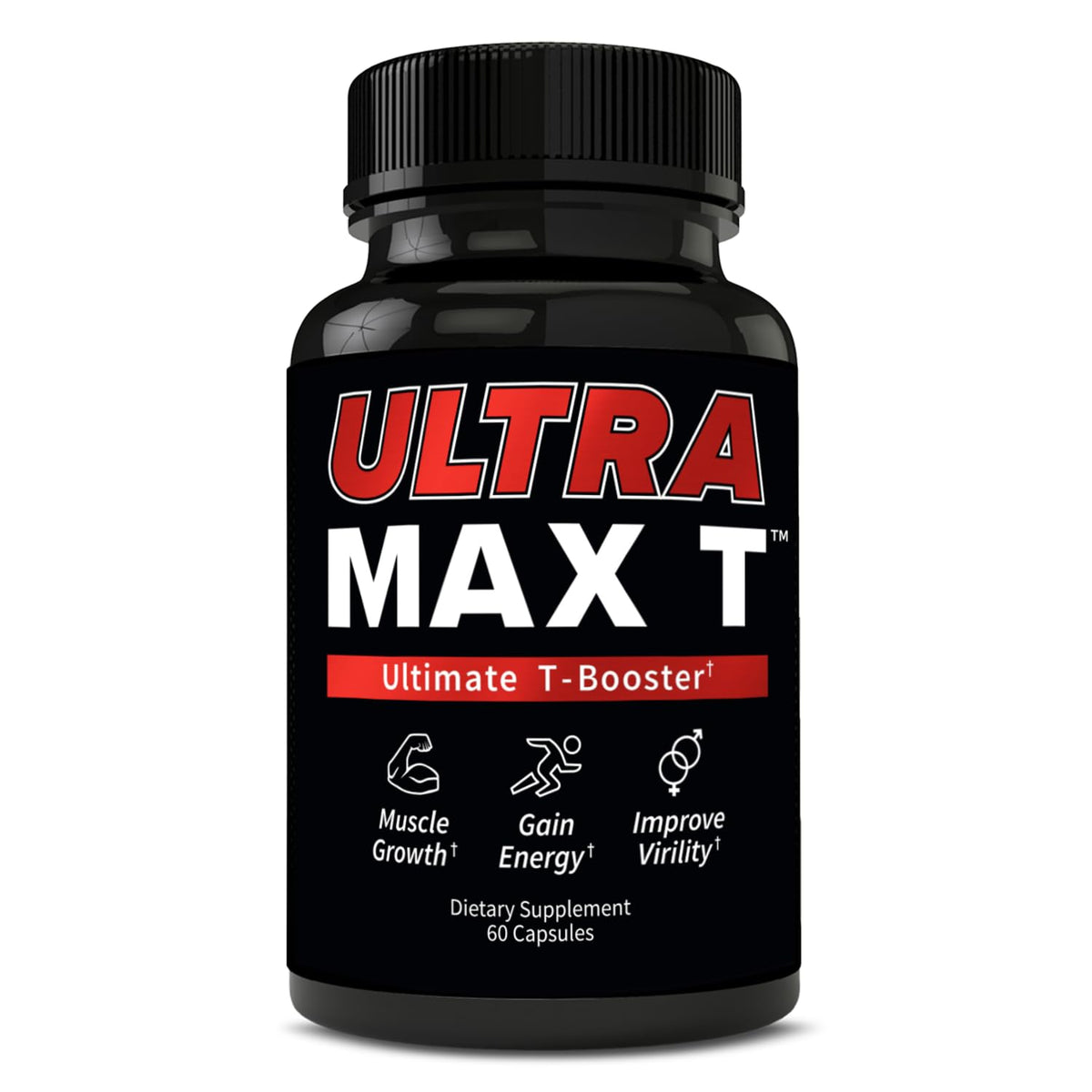 Andro400 Ultra Max T bottle front highlights lean muscle support