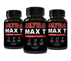 Andro400 UltraMax T bottle front for daily supplementation.