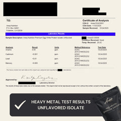 Anea Egg White Protein Isolate GMP facility badge: trusted manufacturing standards.
