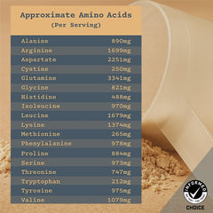 Anea Plant Protein dairy-free gluten-free ingredients on label.