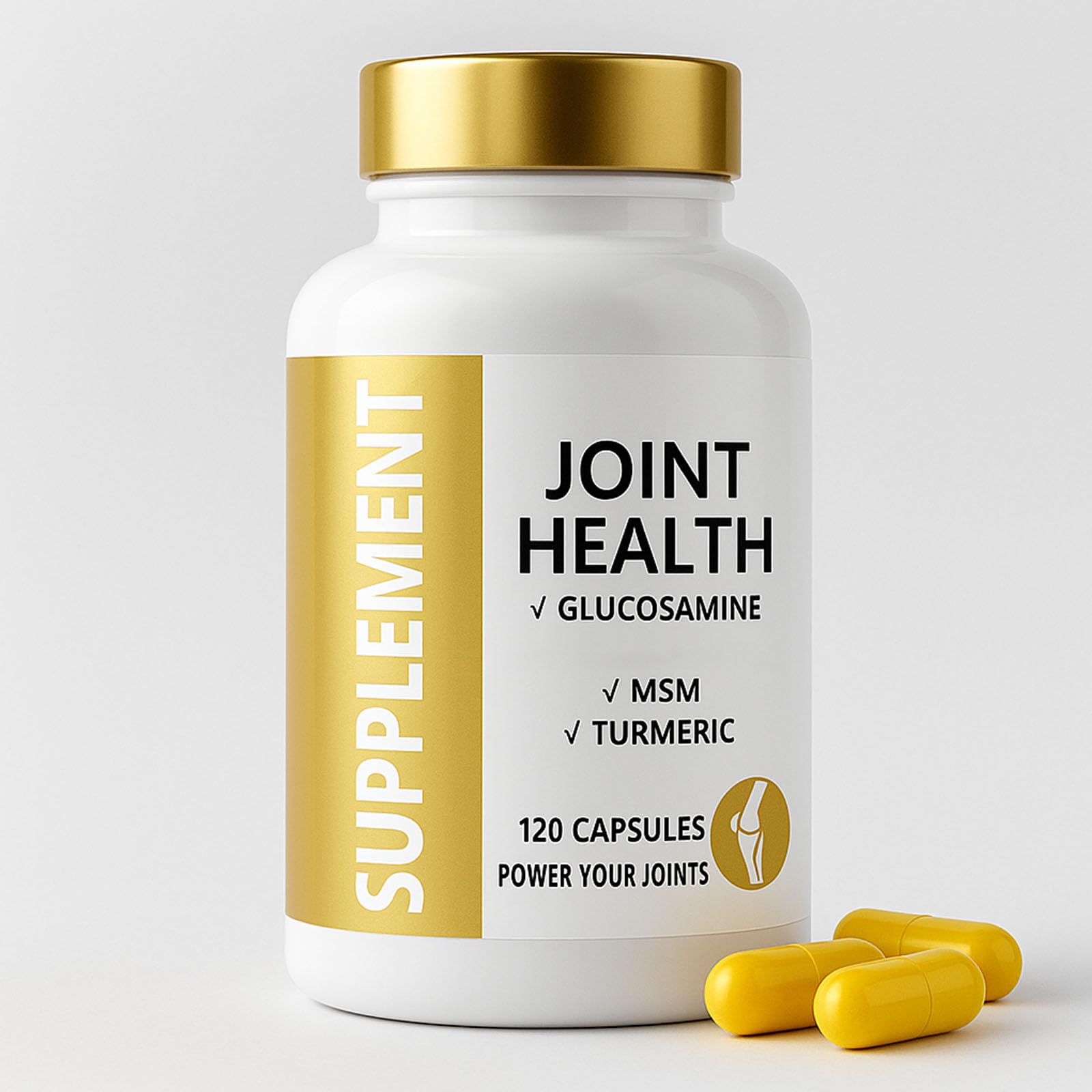ANEFOSE joint-health capsules bottle for daily mobility support.