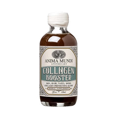 Anima Mundi Collagen Booster Elixir bottle pour promoting plant-based beauty support