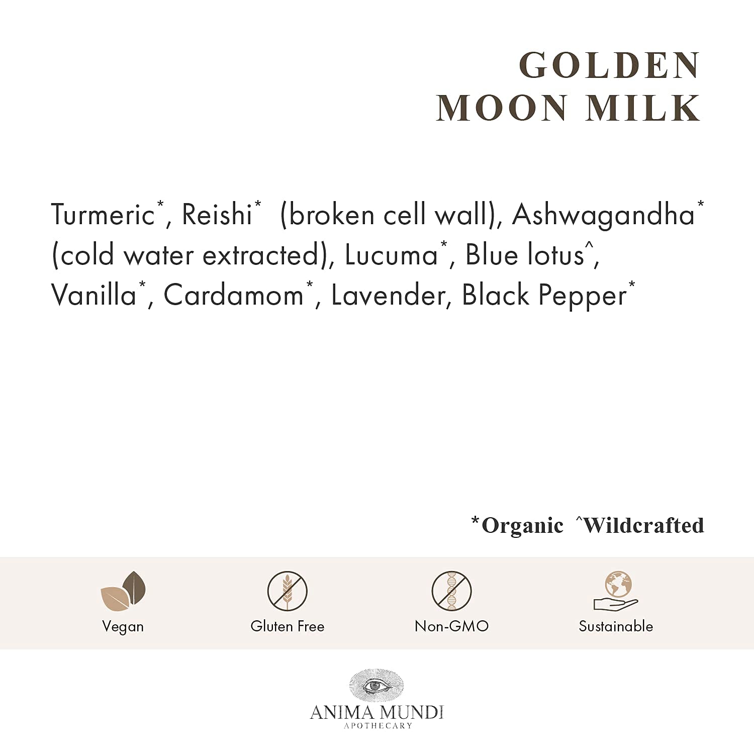Steaming mug of Golden Moon Milk ready to enjoy as part of a nightly routine