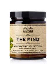 Anima Mundi Apothecary Mind Energizing Tonic bottle front for focus and mood.