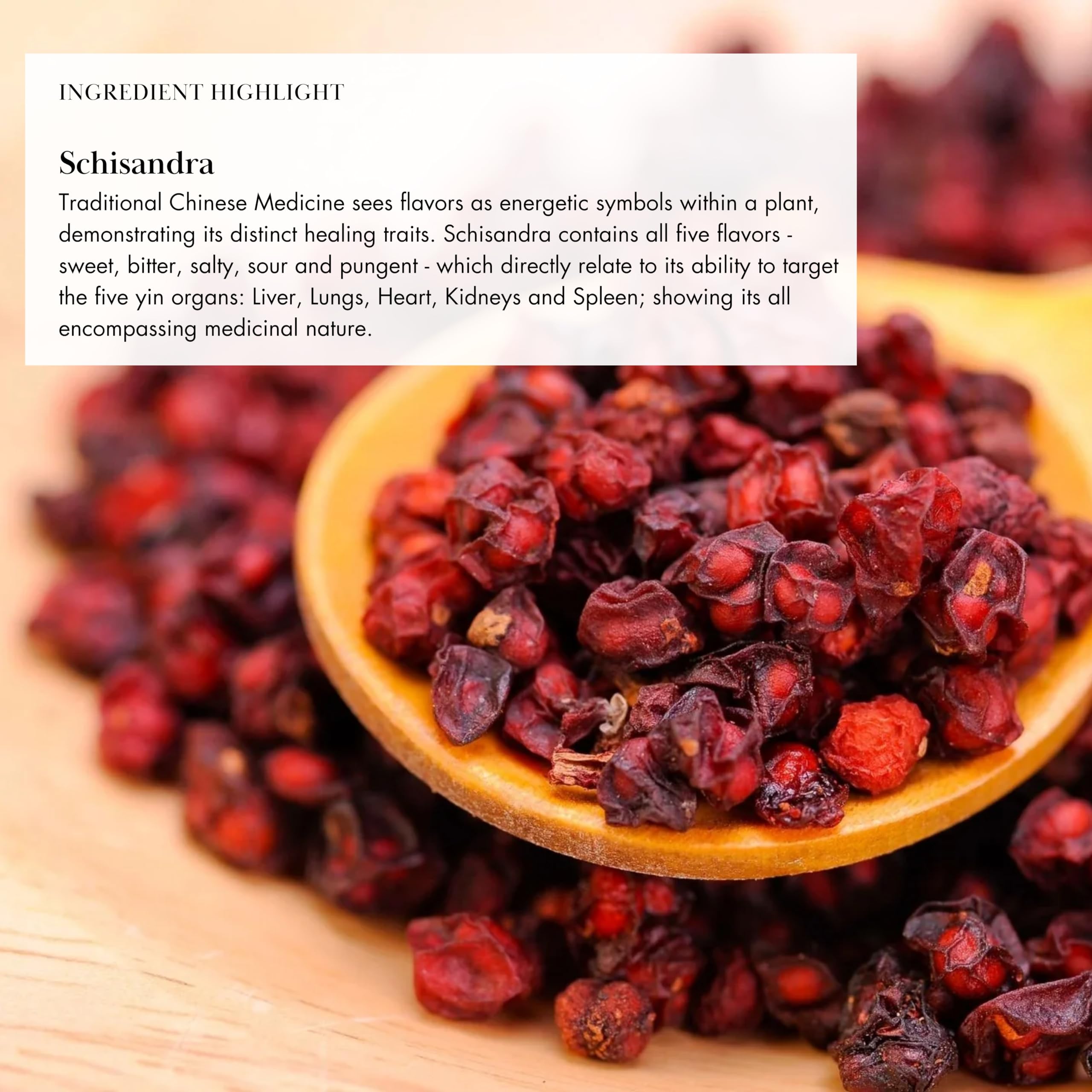 Anima Mundi Apothecary Superfruit Bliss organic sourcing emphasizes clean, ethical ingredients.
