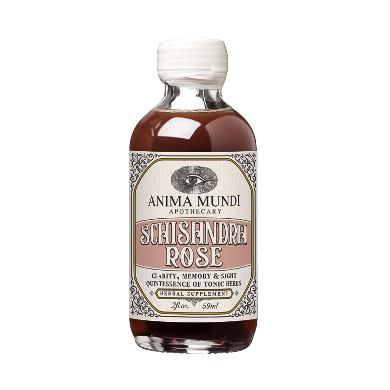 Anima Mundi Schisandra Rose Elixir bottle for daily adaptogen ritual