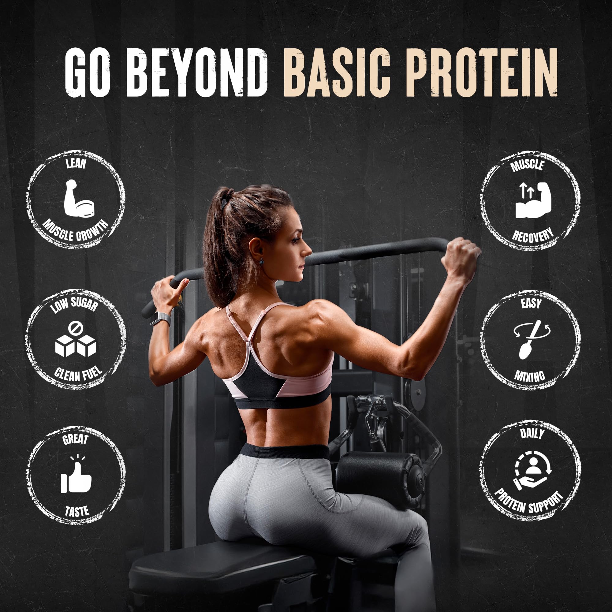 Animal 100% Whey shaker-mix demonstrates easy blend with minimal chalky aftertaste.