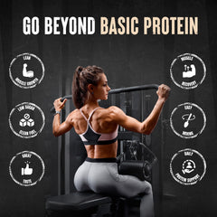Animal 100% Whey shaker-mix demonstrates easy blend with minimal chalky aftertaste.