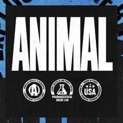 Animal Clear Whey Isolate powder dissolving in water to form a smooth, clear drink.