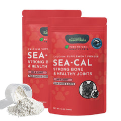 Animal Essentials Seaweed Calcium 2-pack bottle for easy patient feeding