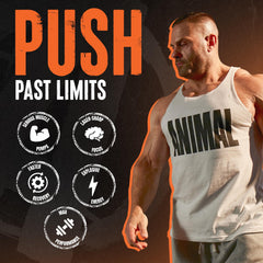 Animal Fury label front highlighting key ingredients for performance.