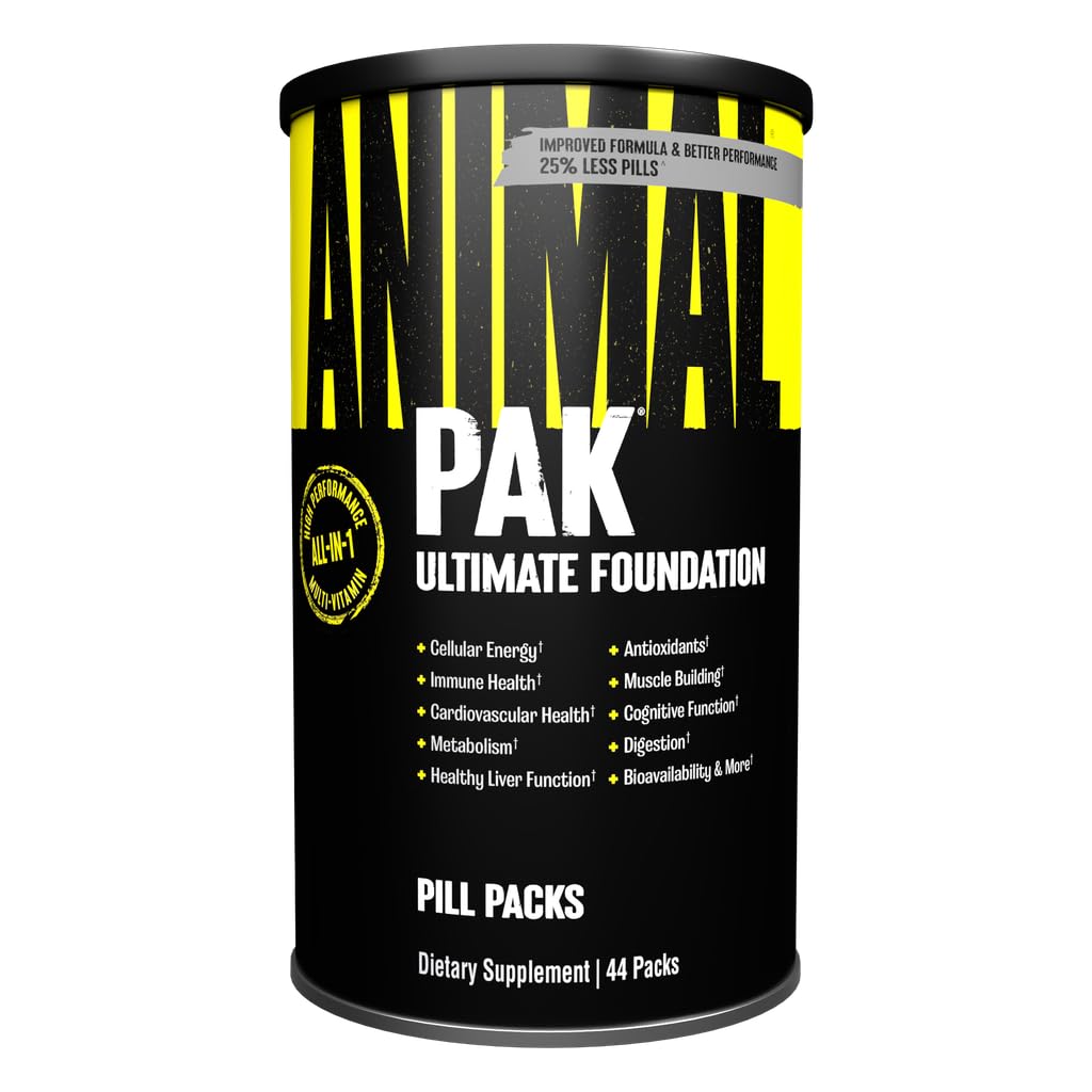 Animal Pak daily pack dosing boosts daily nutrition for athletes