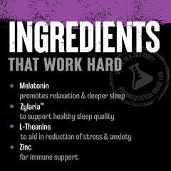 Animal PM pills closeup highlights non-habit forming sleep support