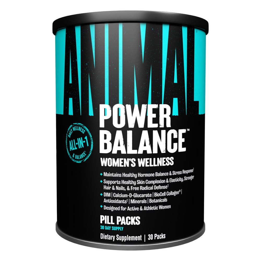 Animal Power Balance Alpha F pack aiding daily wellness for active women