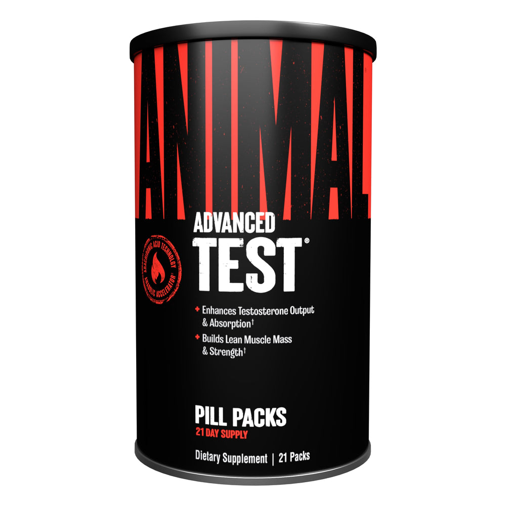 Animal Test all-in-one packets for easy on-the-go supplementation during workouts.