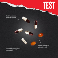 Animal Test Yohimbe Bark extract for potential energy and focus during sessions.