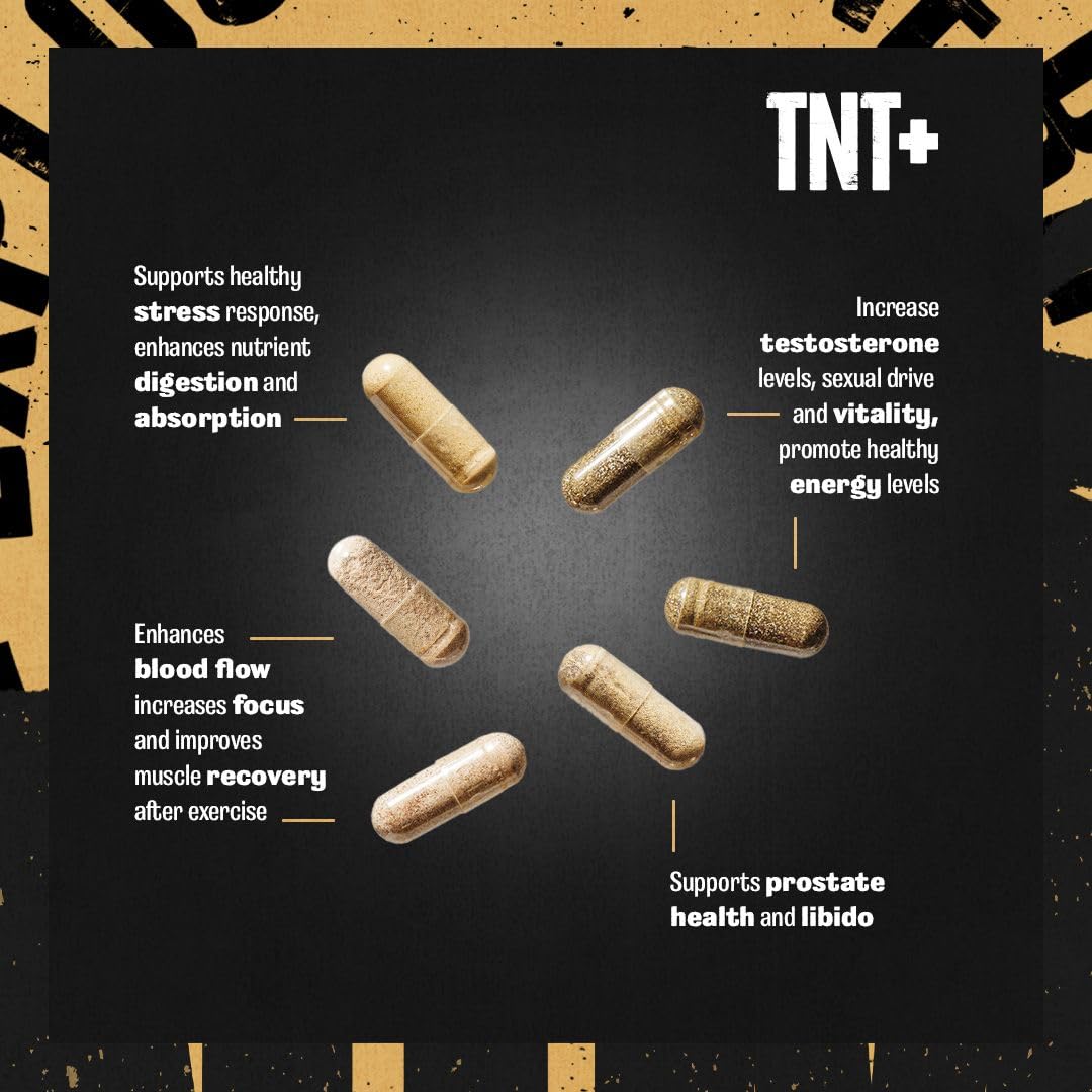 Animal TNT+ GMP-certified manufacturing badge signals quality and safety.