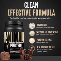 Animal Whey Isolate pre-workout shake — convenient protein boost before training.