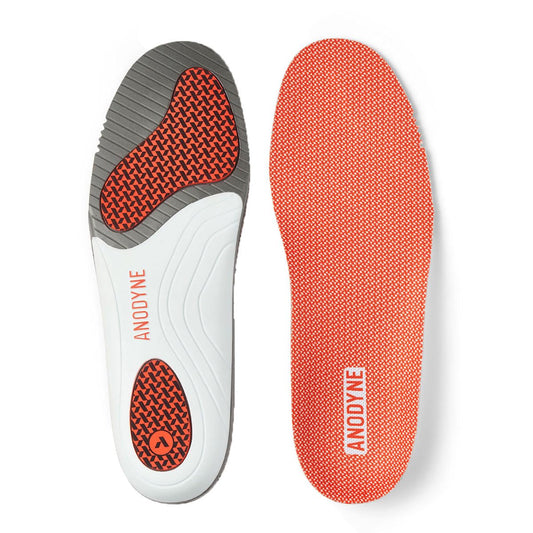 Anodyne No. 111 orthotic shell enhances stability and alignment during daily wear.
