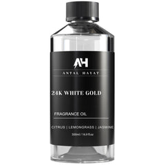 ANTAL HAYAT 24K Diffuser Oil bottle for long-lasting luxury aroma in any room.