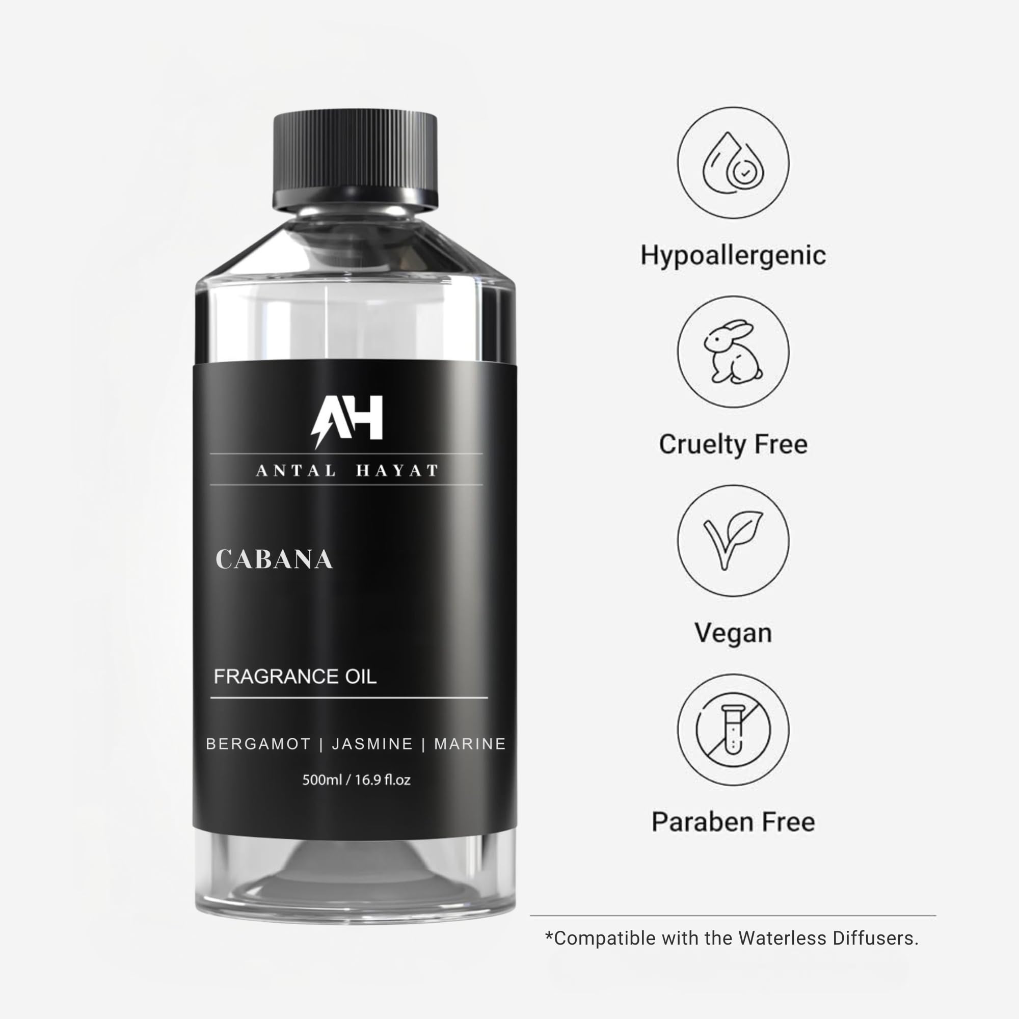 Cabana diffuser in a stylish room creates hotel-grade ambience.