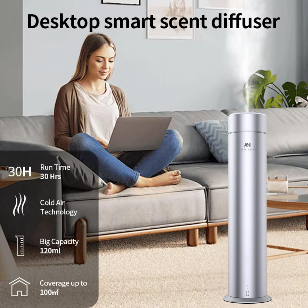 ANTAL HAYAT smart app control diffuser with remote for customized scent schedules