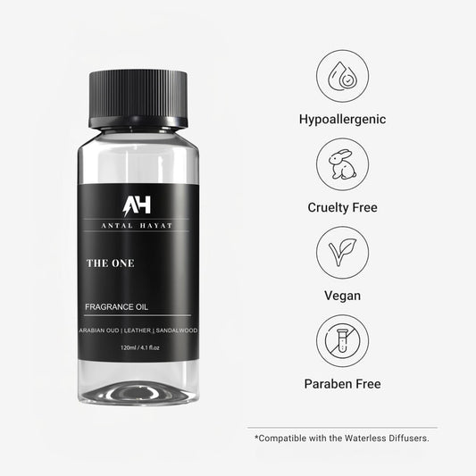 ANTAL HAYAT The One diffuser in a modern living room enhances hotel-like ambiance.