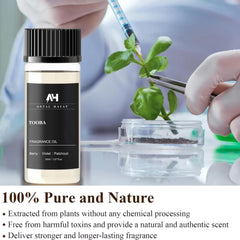 Patchouli and violet notes in ANTAL HAYAT Tooba oil blend.