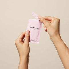 Antevorta Feminine Wipes bundle - honeysuckle-infused for a gentle botanical scent.