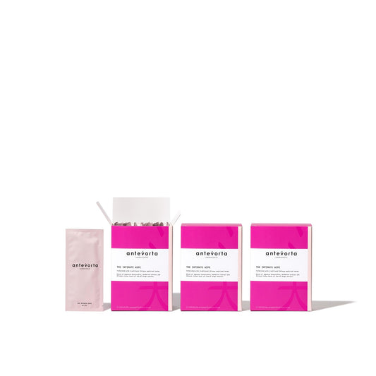 Antevorta Feminine Wipes bundle - individually wrapped for discreet daily cleansing.