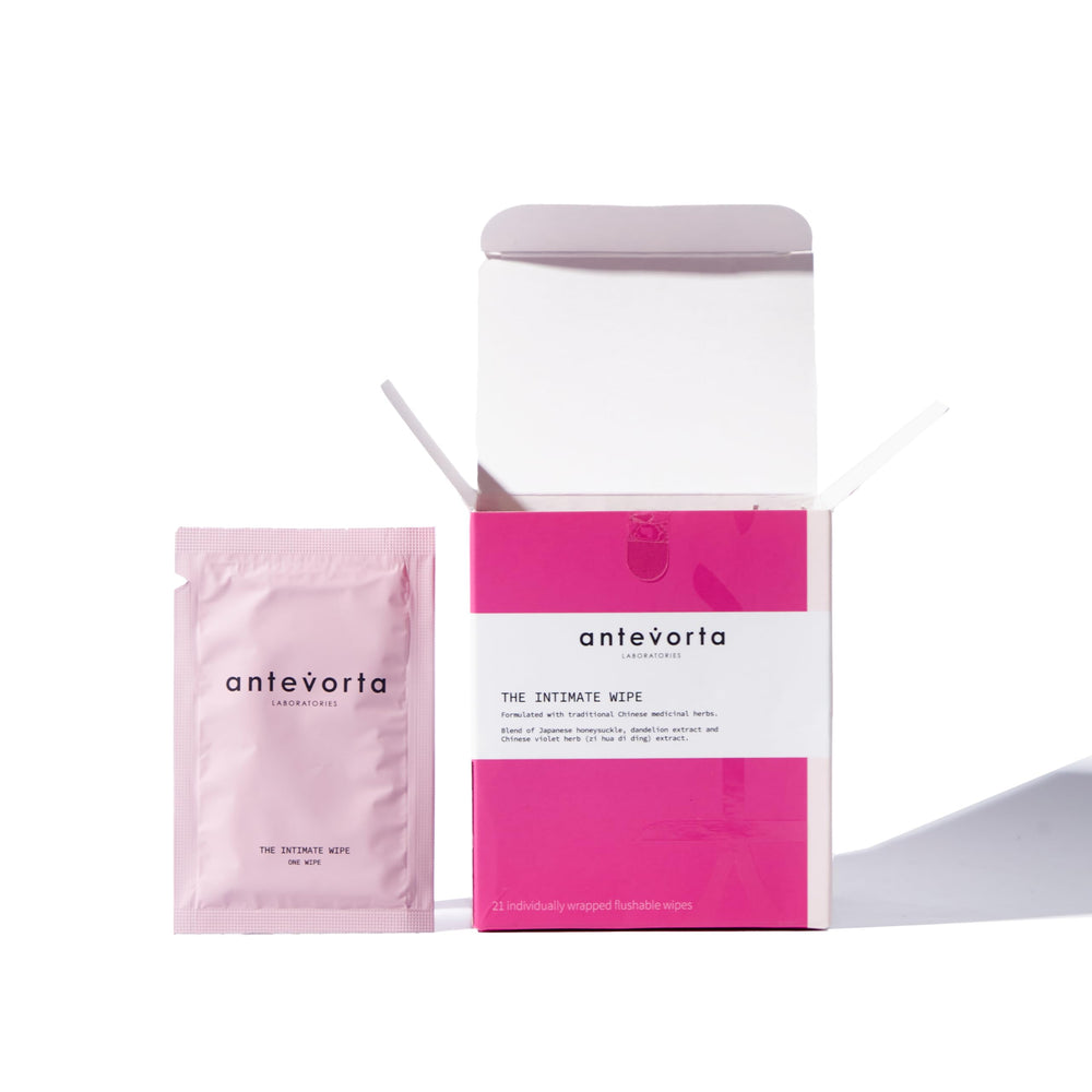 Flushable Antevorta wipes support convenient post-workout cleansing.