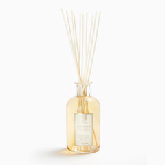 Antica Farmacista damascena rose diffuser bottle enhances luxurious home ambience.