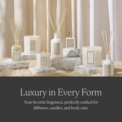 Antica Farmacista glass vessel detail emphasizing luxury home scent for refined interiors.