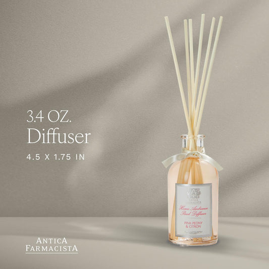 Antica Farmacista diffuser reeds closeup delivering adjustable scent intensity